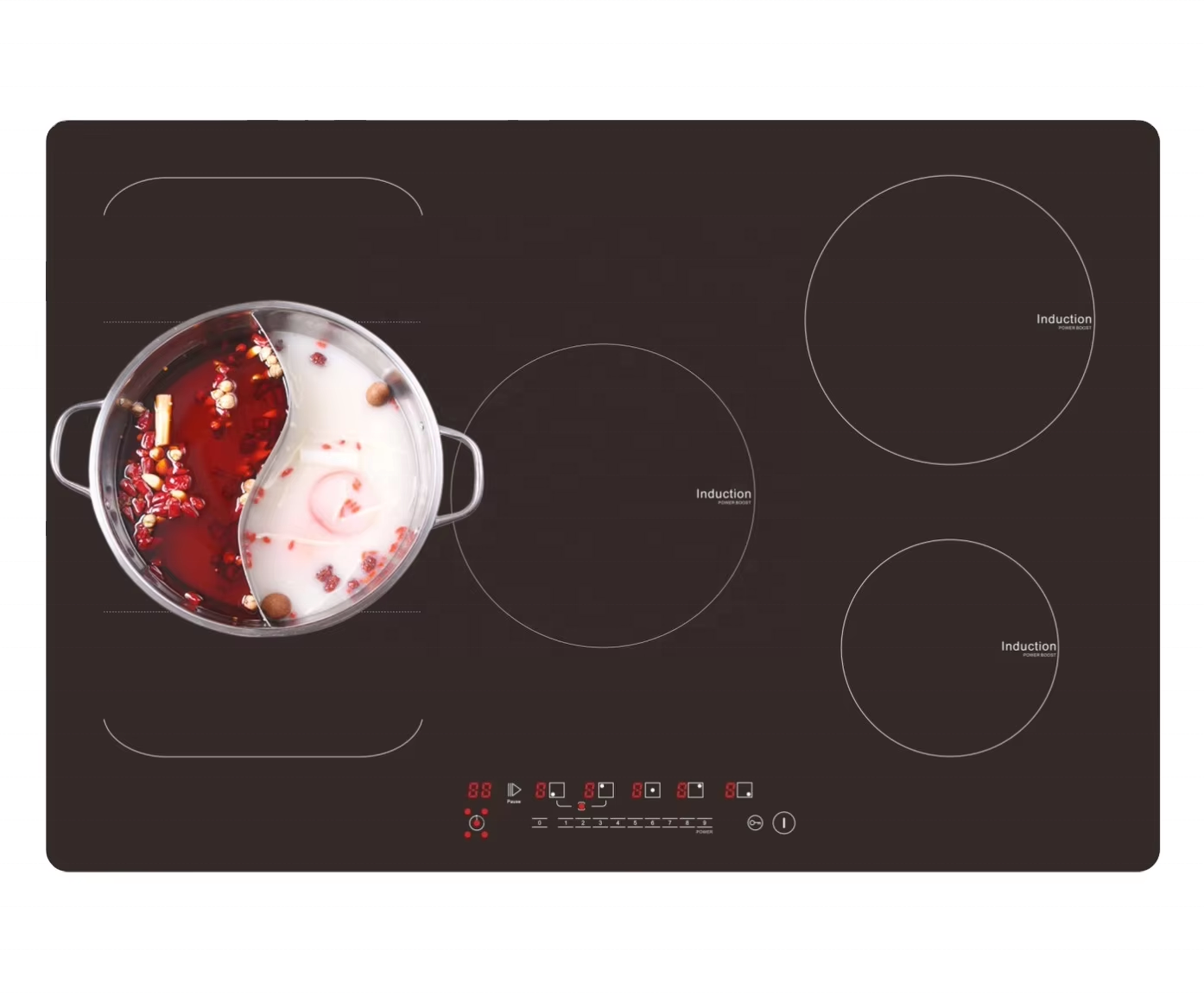 Kitchen Appliances Sale - Hot Sales Krachtige inductiekookplaat 5-pits keukenapparaat