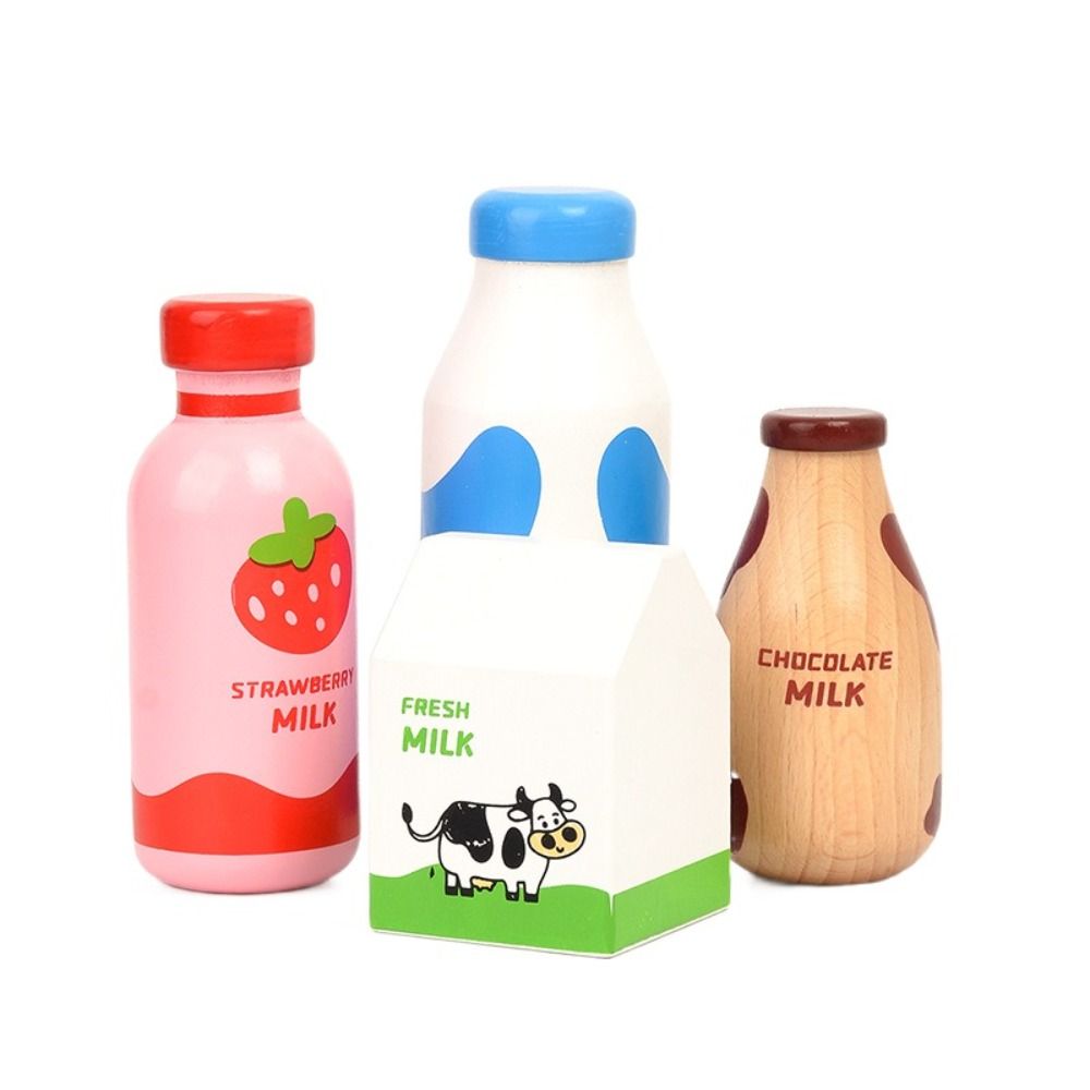 Kitchen Appliances For Kids - Speelgoed drinkfles aardbeienmelk imitatie spel keuken