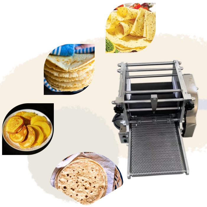 Roti Maker Automatic - Canada Automatische Pani Puri-maakmachine Chapati-pers Volledig