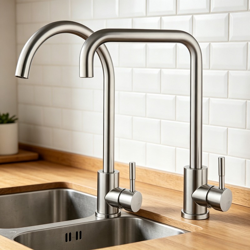 Kitchen Appliances For Restaurant - 304 roestvrijstalen keukenkraan warm-koud mengkraan 360