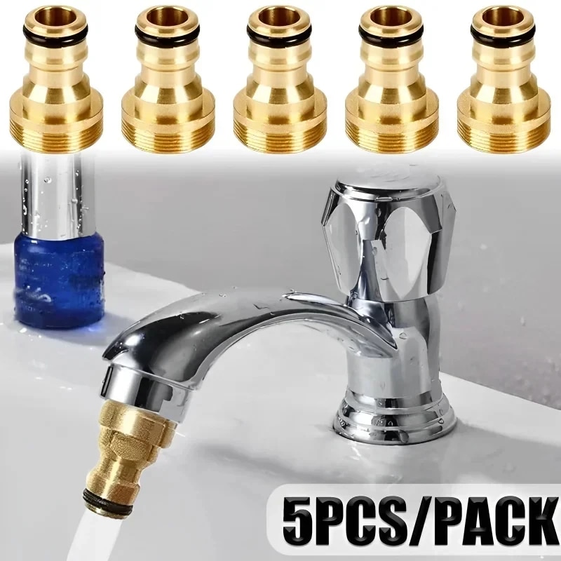 Kitchen Appliances For Restaurant - 1/2/5PCS Universele Kraan Keuken Adapters Messing