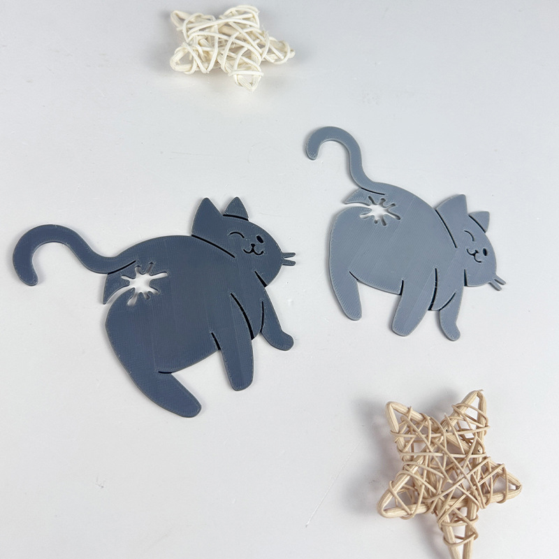Hot Koop 2 Stuks 3D Kat Butt B - Kitchen Appliances Sale recensie en prijs