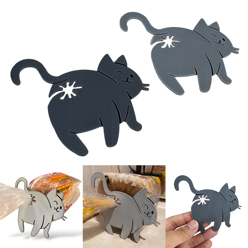 Hot Koop 2 Stuks 3D Kat Butt B - Kitchen Appliances Sale recensie en prijs