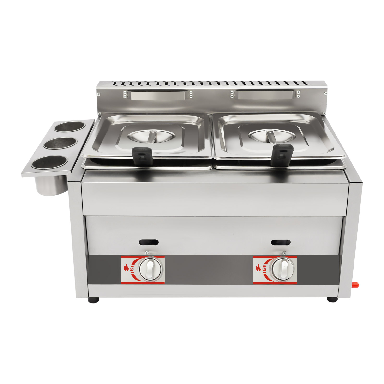 Commerciële dubbele friteuse m - Deep Fryer Stainless recensie en prijs