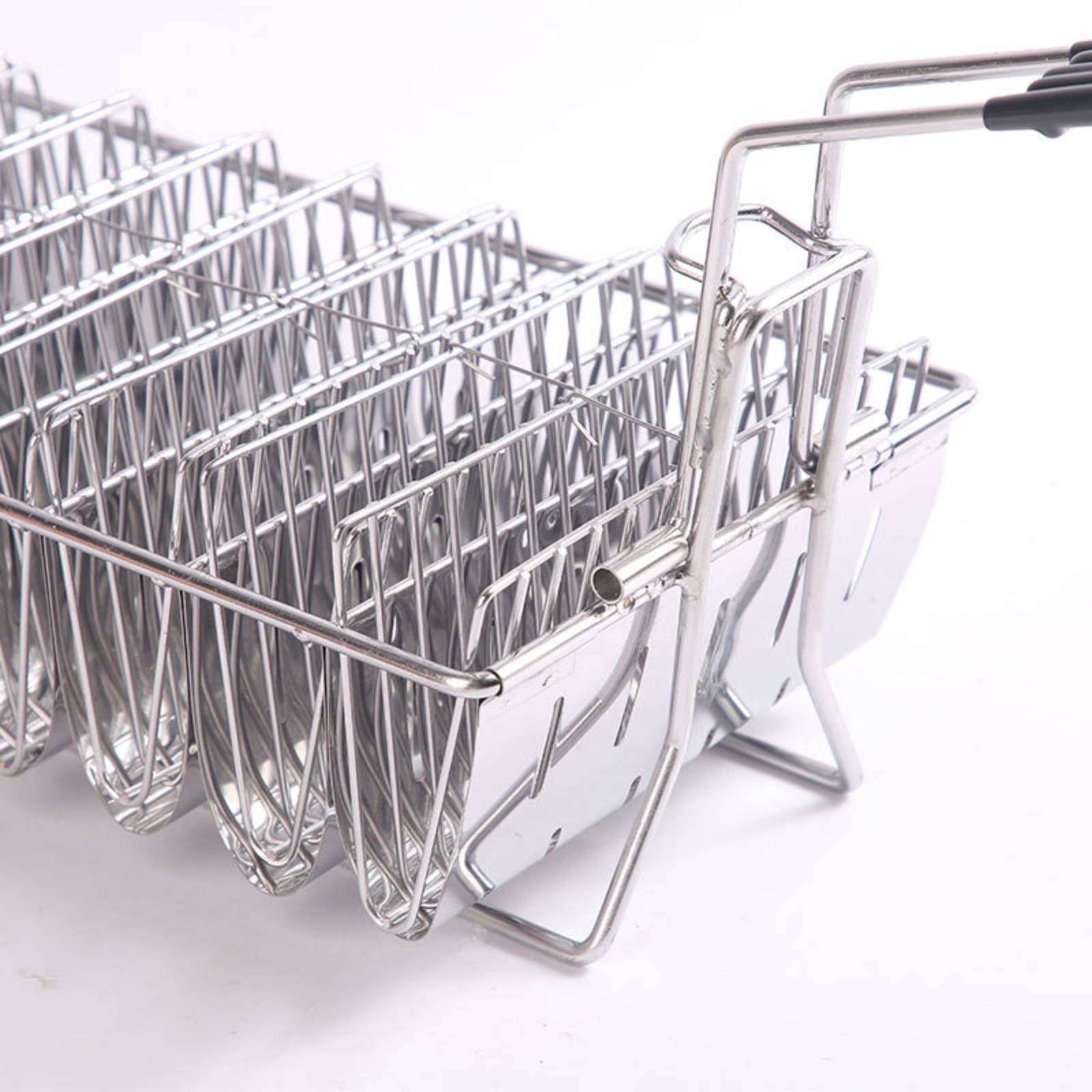 8-delige taco-rek, hittebesten - Deep Fryer Stainless recensie en prijs