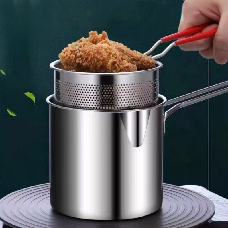 Frituurpan van 304 roestvrij s - Deep Fryer Stainless recensie en prijs