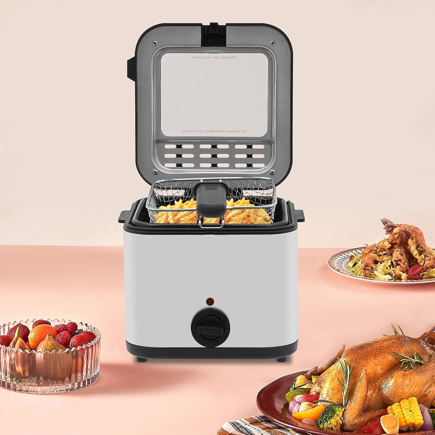Elektrische friteuse voor op h - Deep Fryer Stainless recensie en prijs