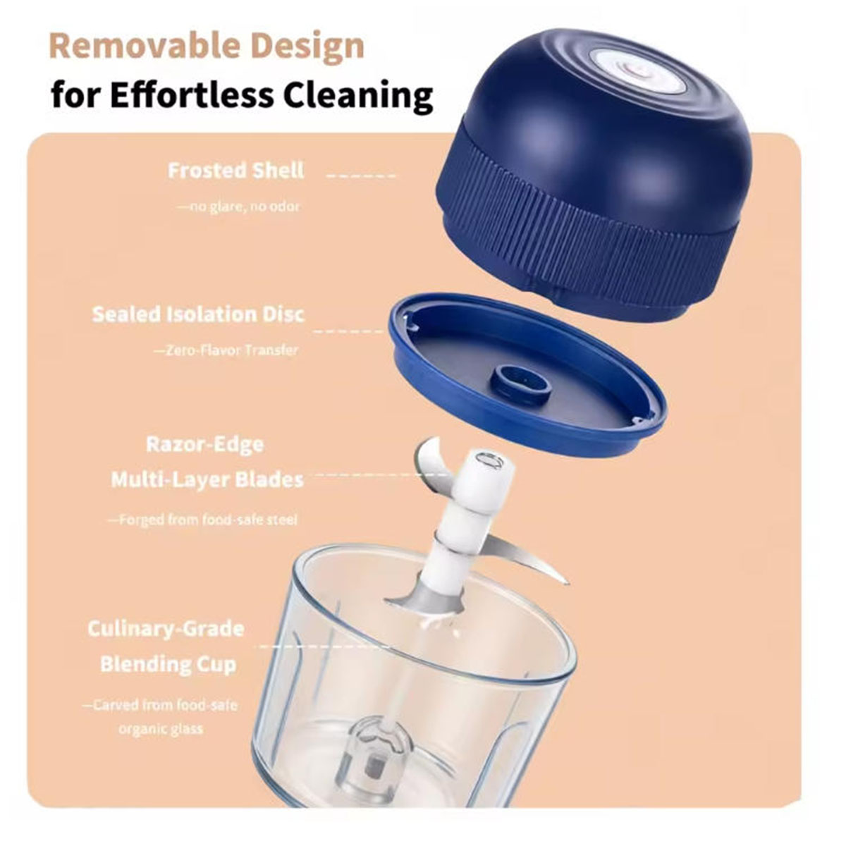 1PC Elektrische Knoflook Chopp - Kitchen Appliances For Restaurant recensie en prijs