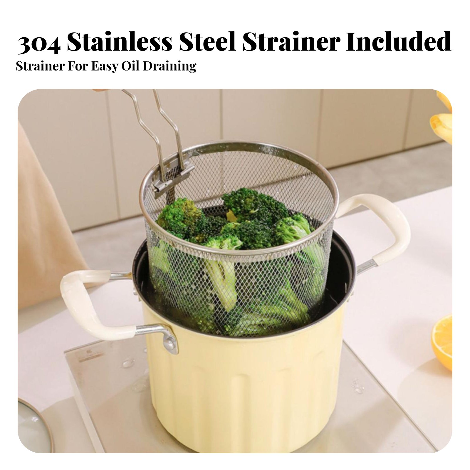Mini Friteusepan Gemakkelijk s - Deep Fryer Stainless recensie en prijs