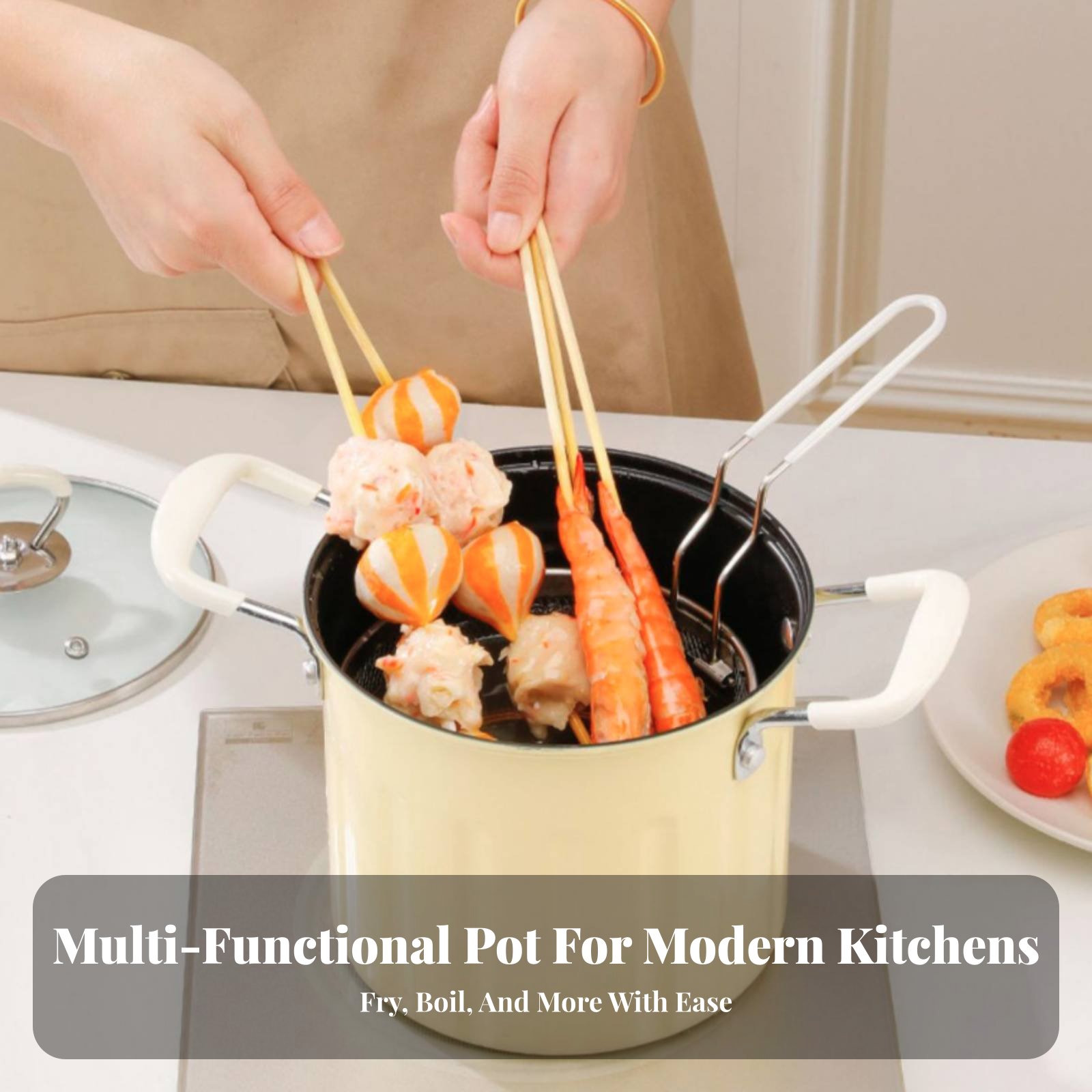 Mini Friteusepan Gemakkelijk s - Deep Fryer Stainless recensie en prijs