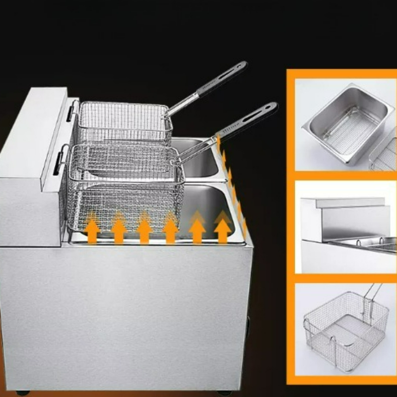 Elektrische friteuse van roest - Deep Fryer Stainless recensie en prijs