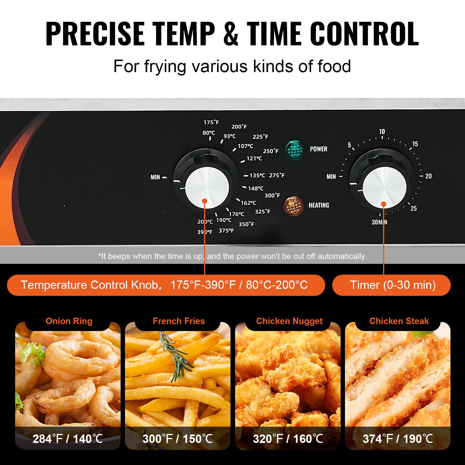 Commerciële friteuse 3500W, el - Deep Fryer Stainless recensie en prijs
