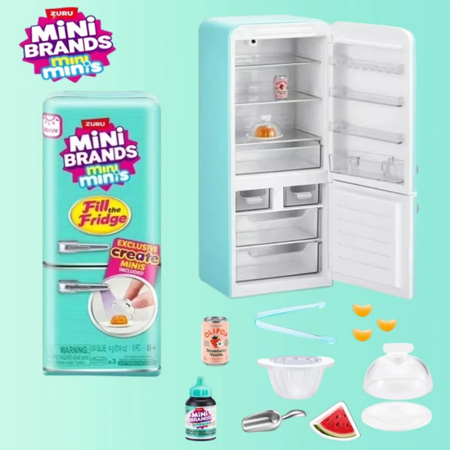 ZURU 5 Surprise Mini Fridge Ba - Kitchen Appliances For Kids recensie en prijs