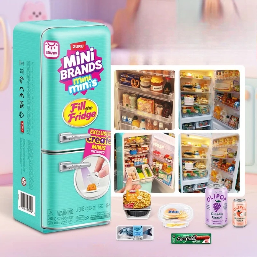 ZURU 5 Surprise Mini Fridge Ba - Kitchen Appliances For Kids recensie en prijs